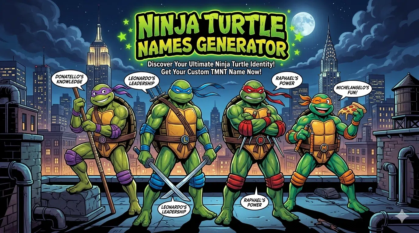 Ninja Turtle Names