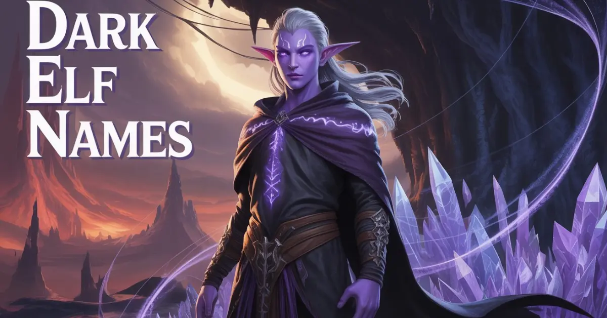 Dark Elf Names
