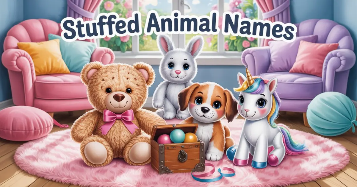 Stuffed Animal Names