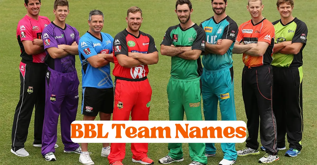 BBL Team Names