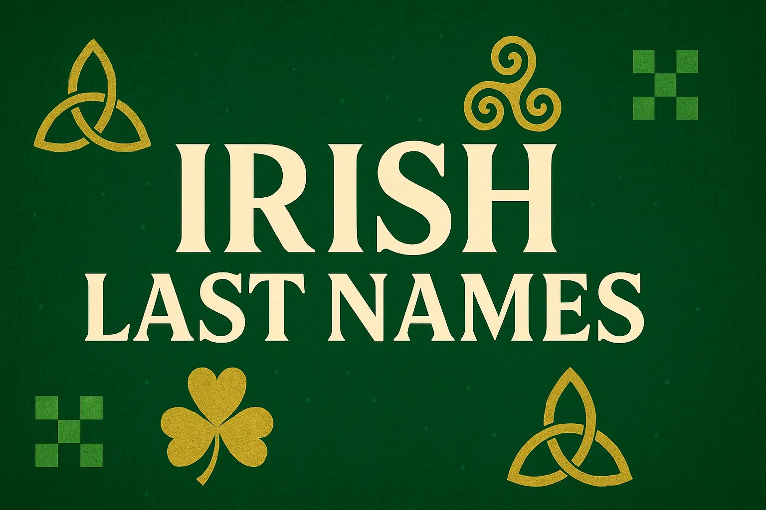 Irish Last Names