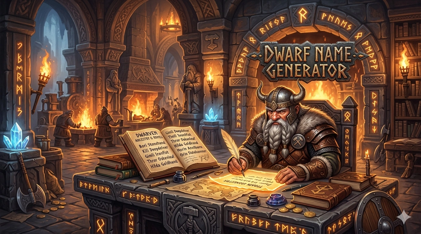 Dwarf Name Generator