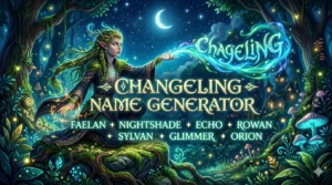 Changeling Name Generator