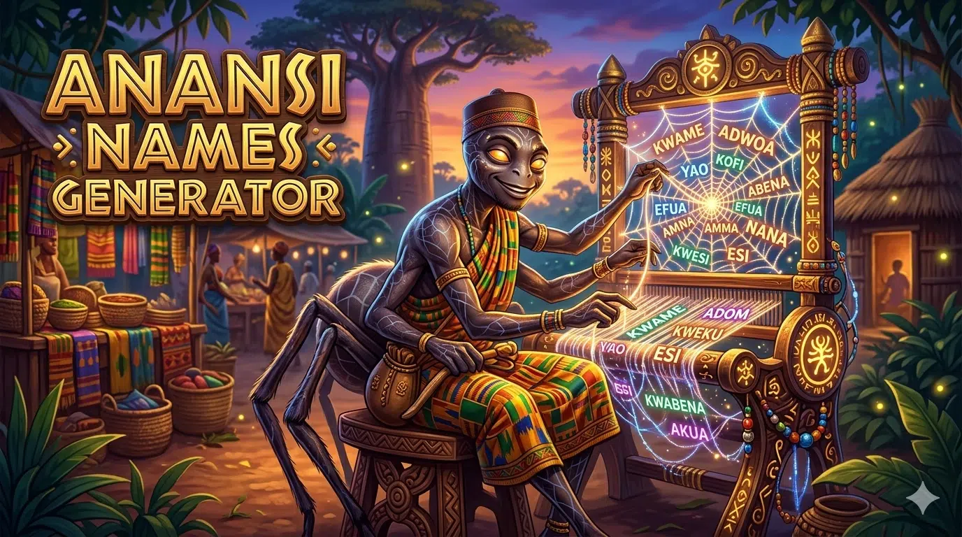 Anansi Names Generator