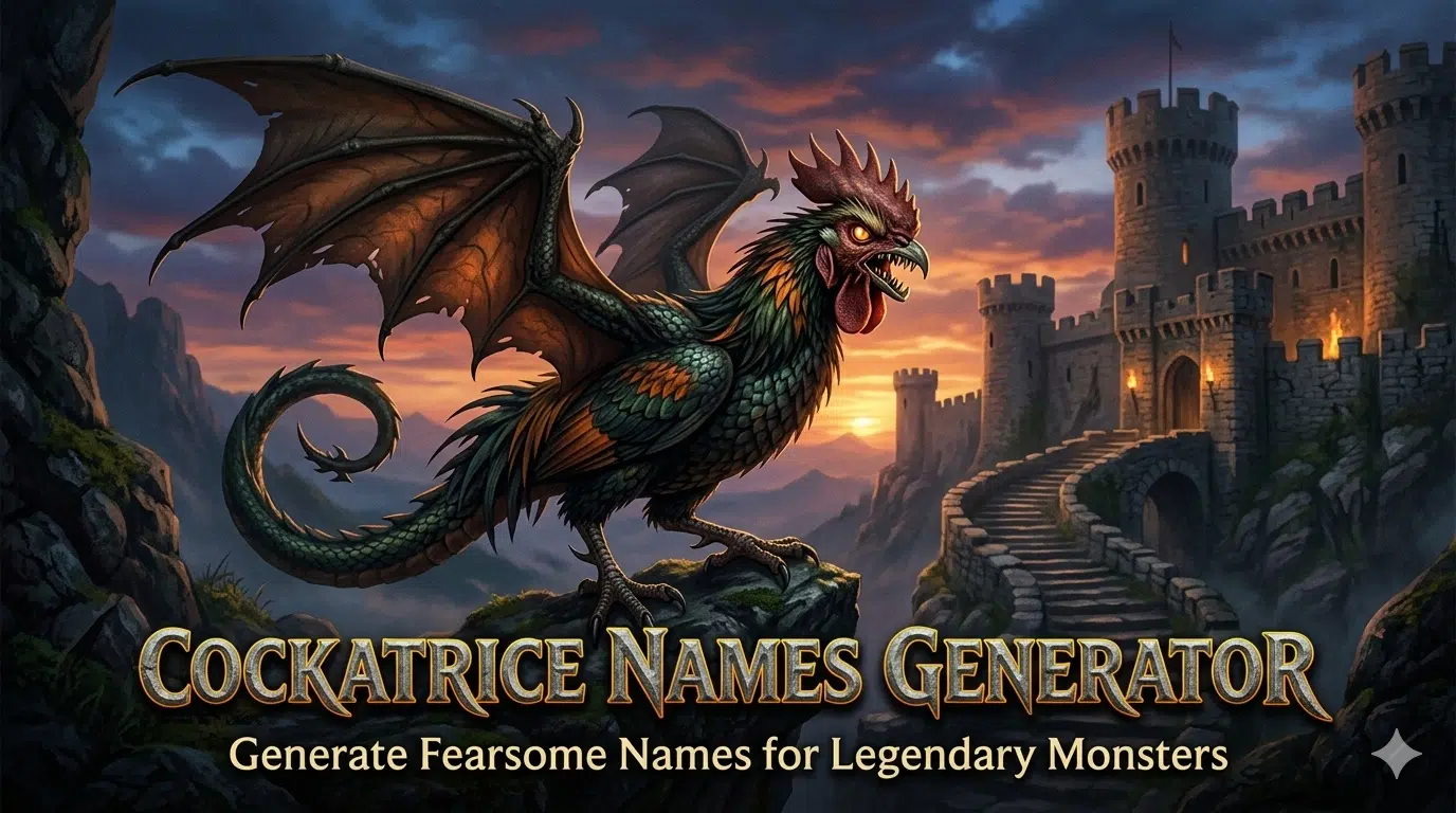 Cockatrice Names Generator