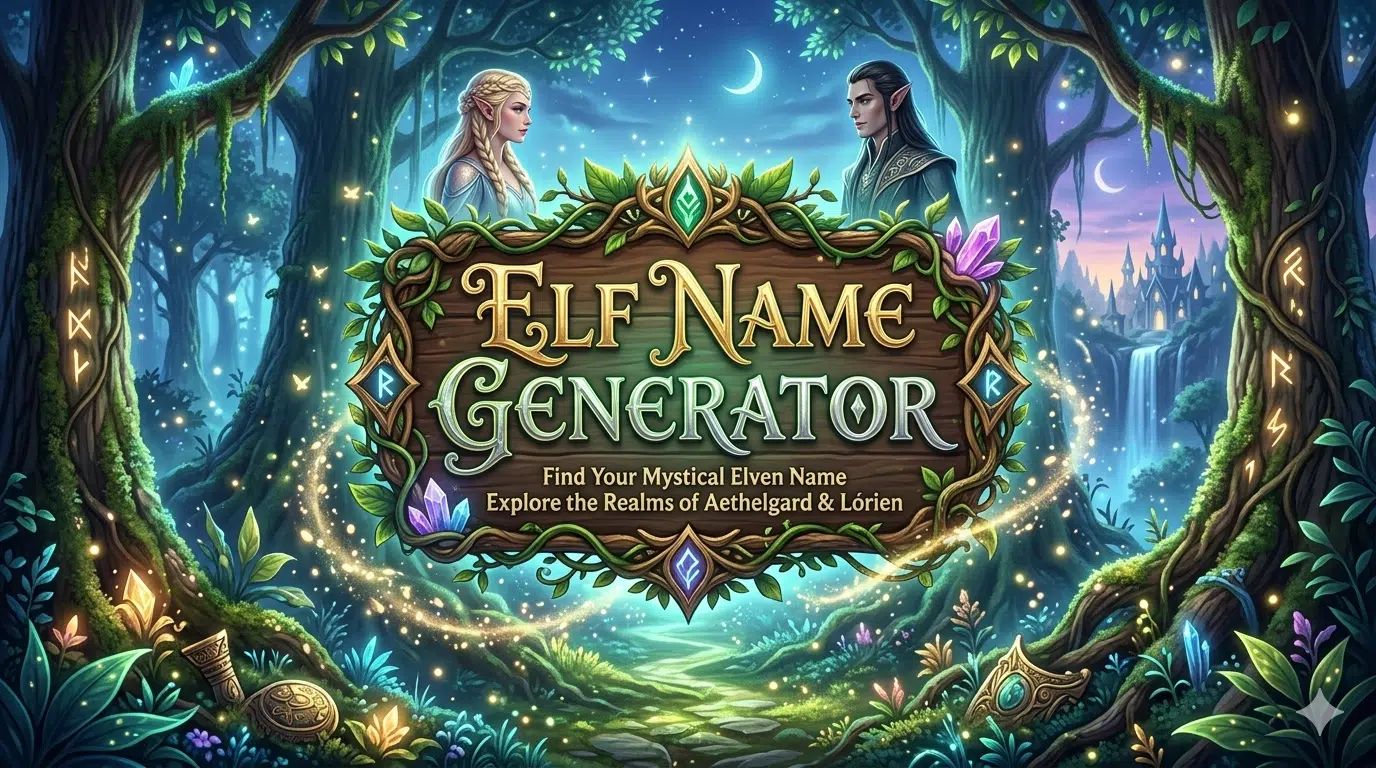 Elf Name Generator