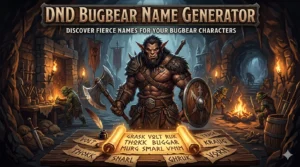 Bugbear Name Generator