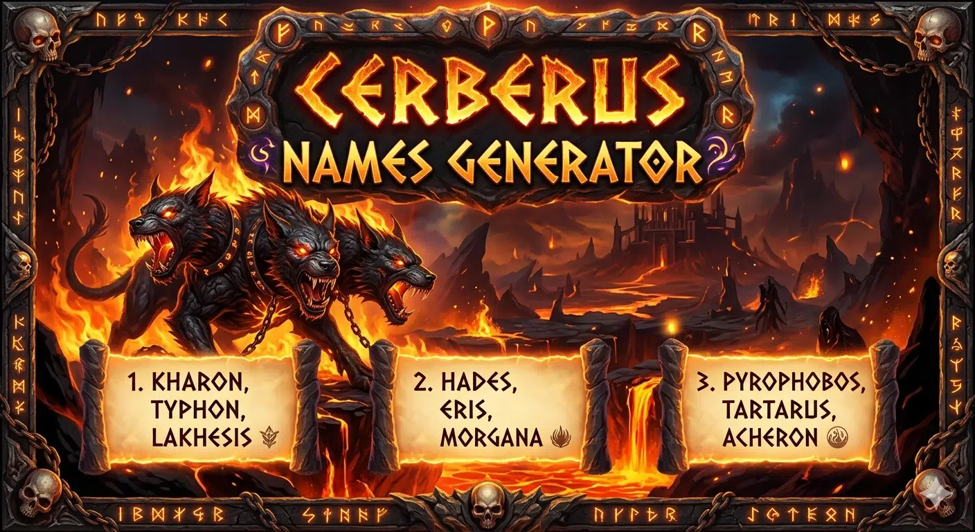 Cerberus Names Generator