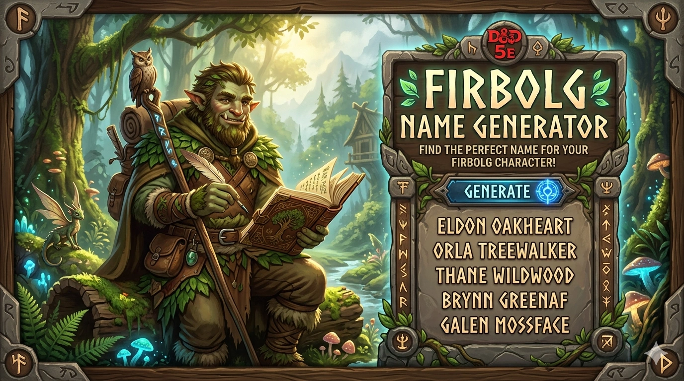 Firbolg Name Generator
