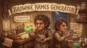 Brownie Names Generator