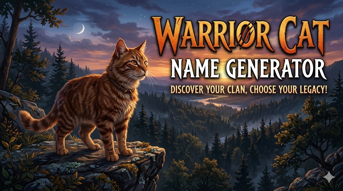 Warrior Cat Name Generator