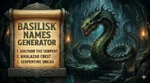 Basilisk Names Generator