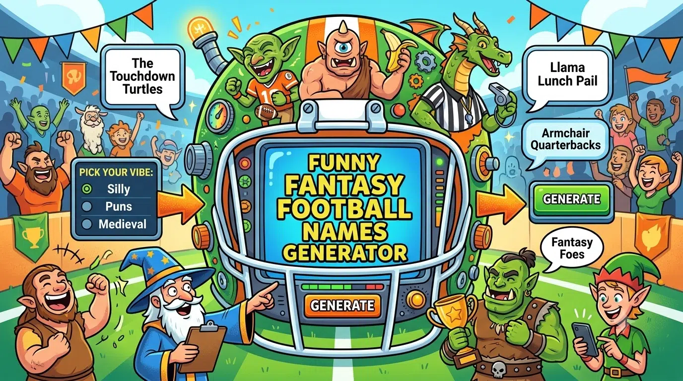 Funny Fantasy Football Names