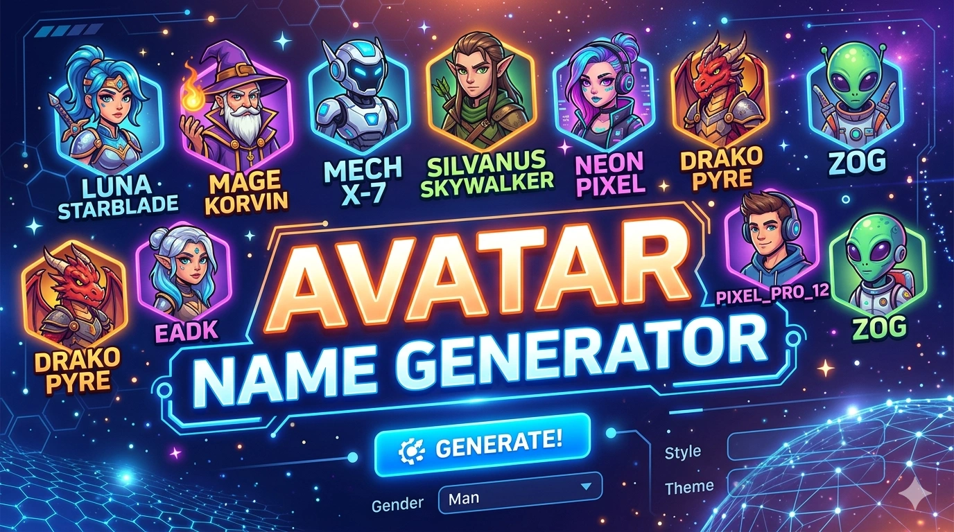 Avatar Name Generator
