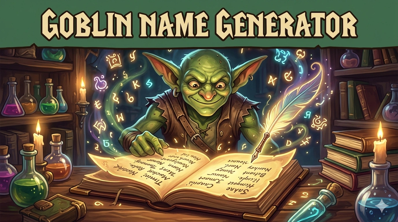 Goblin Name Generator