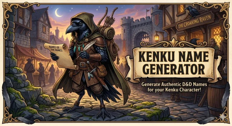 Kenku Name Generator