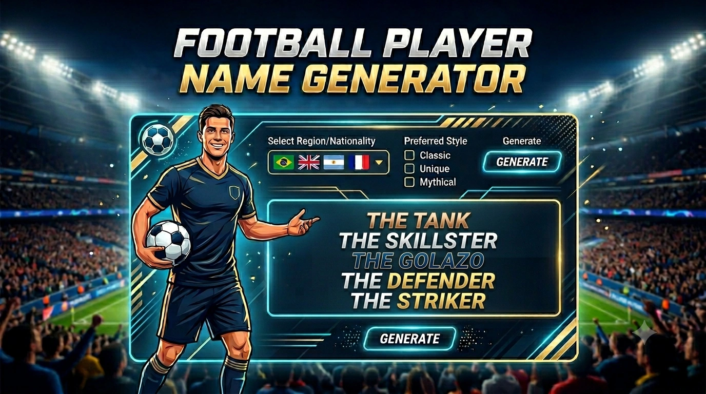 Football Player Name Generator