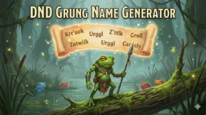Grung Name Generator