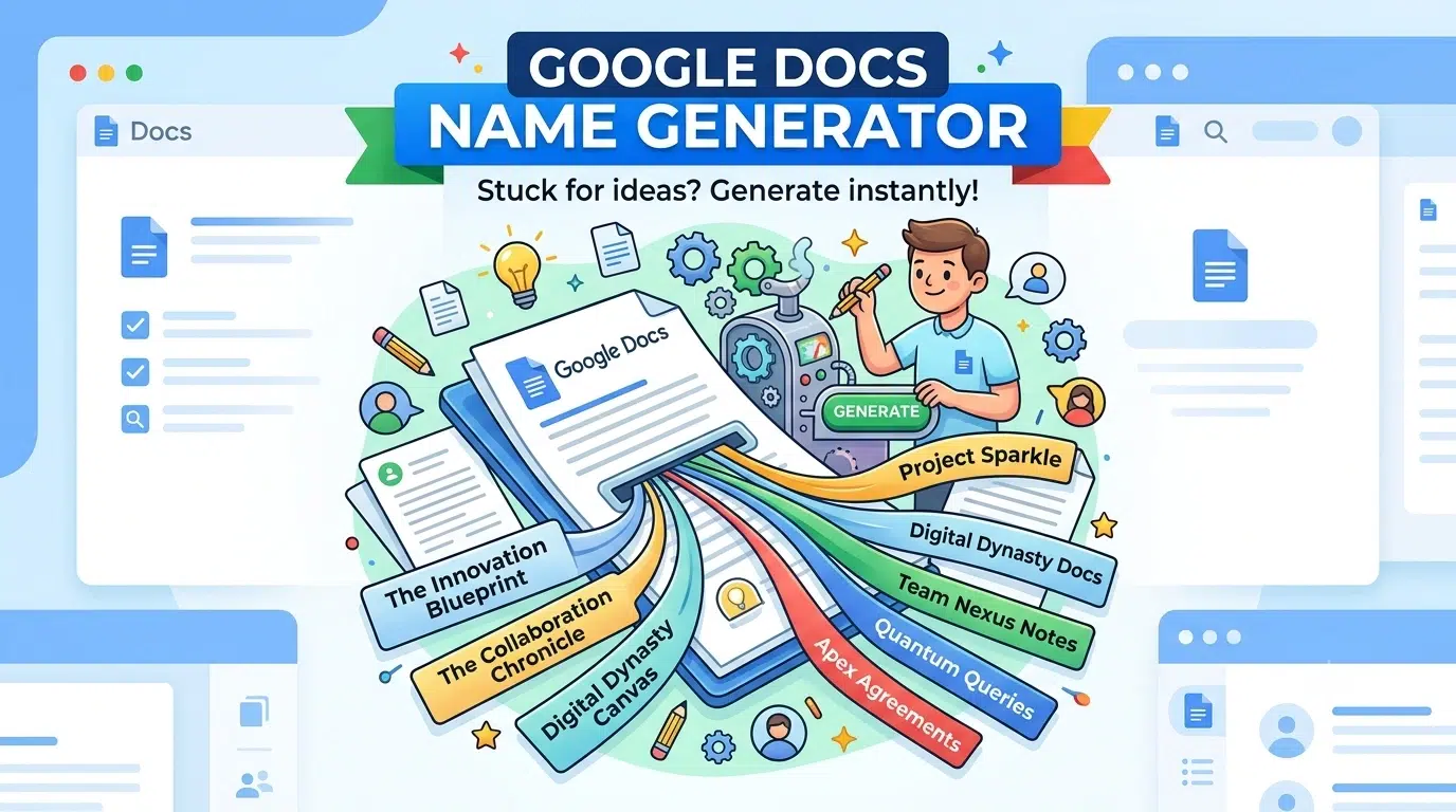 Google Docs Name Generator