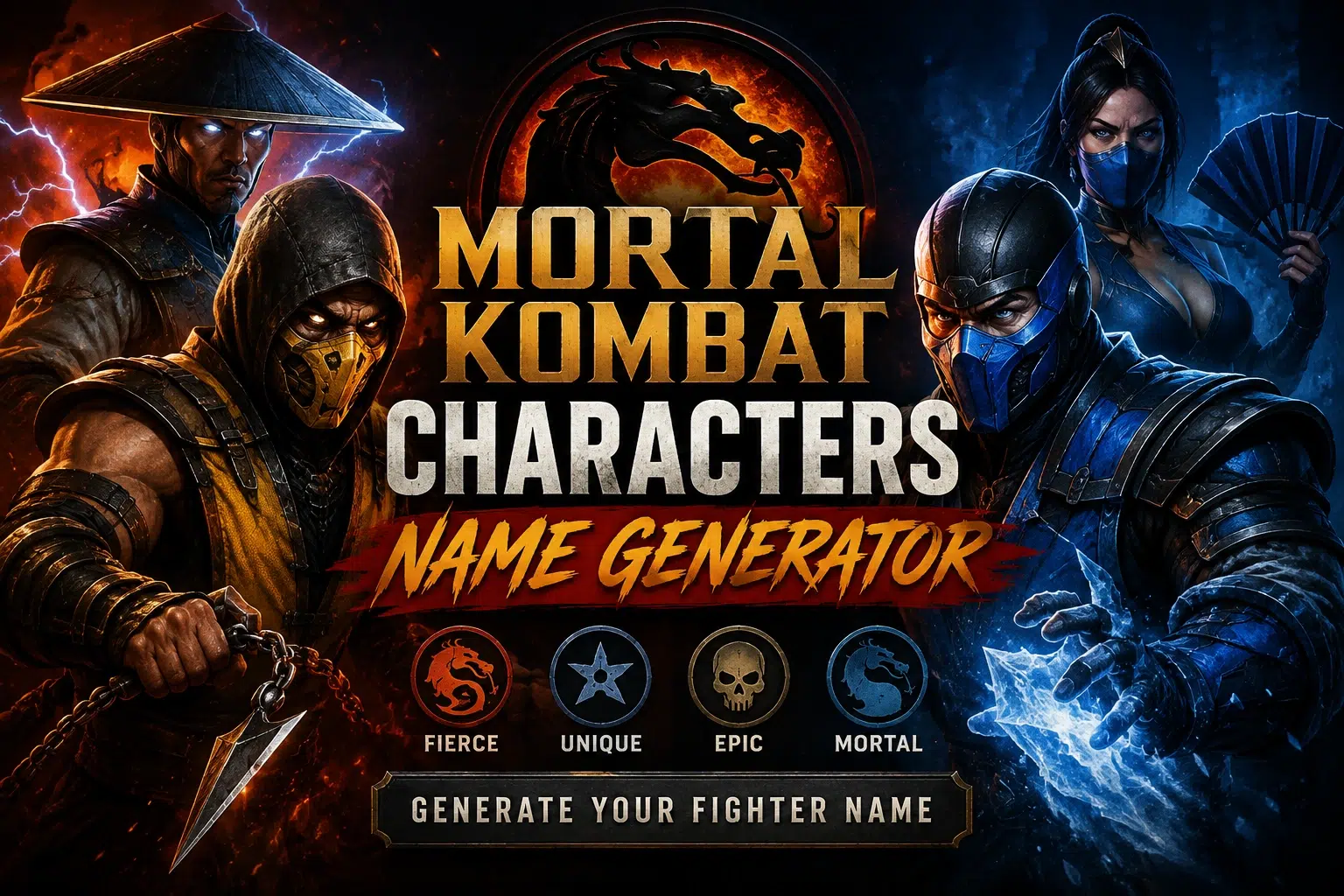 Mortal Kombat Characters
