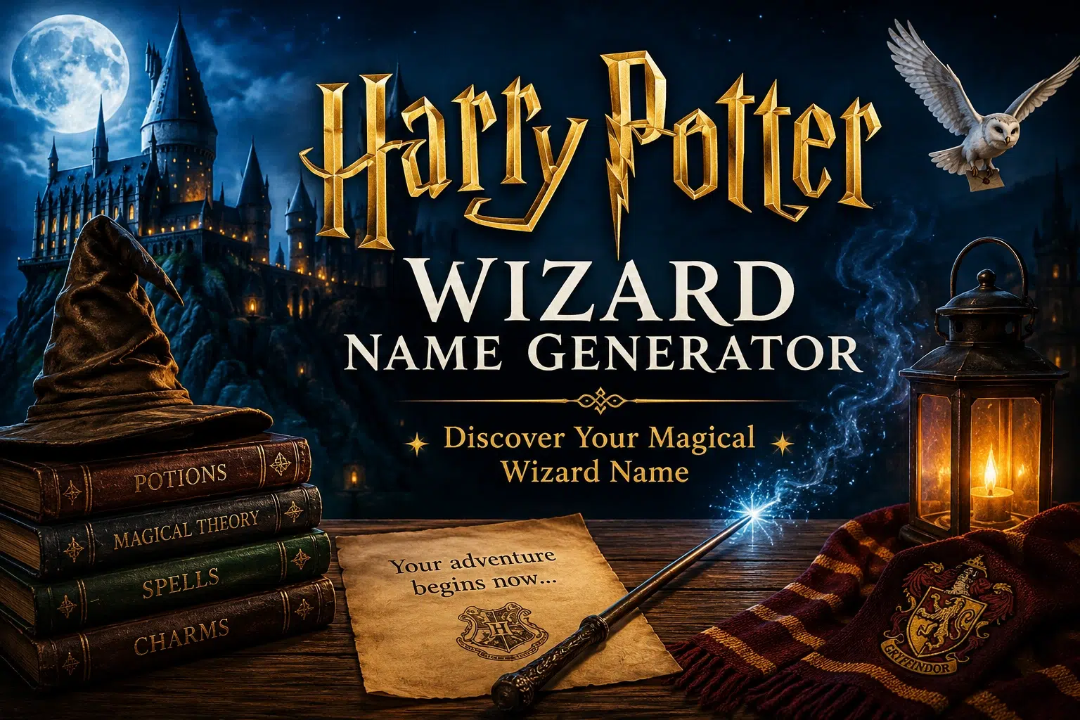 Harry Potter Wizard Name Generator